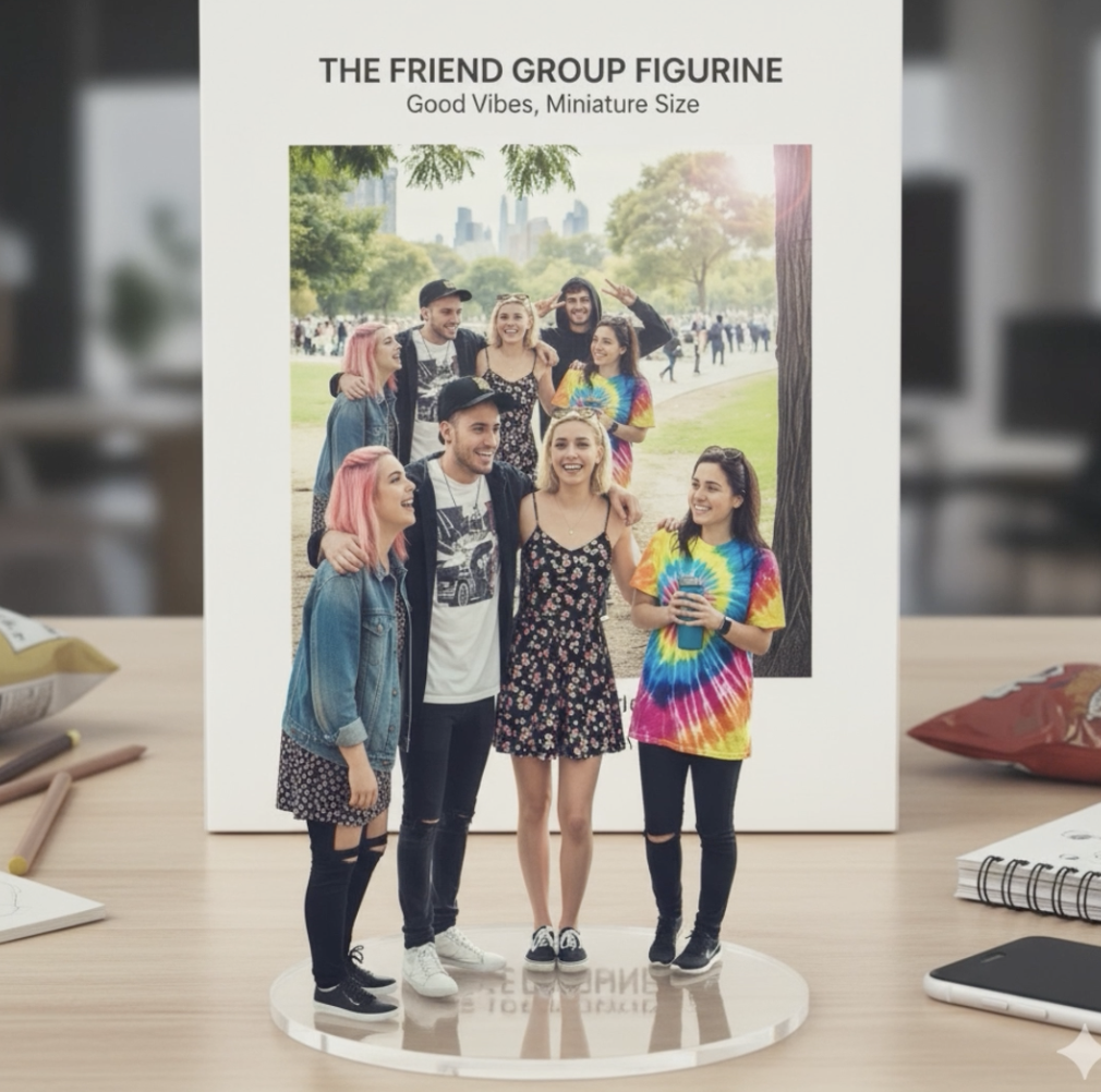 Turn photos into figurines | Nano Banana Pro | Hubvanta AI