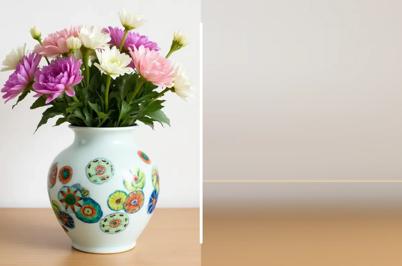 Object removal AI before and after photo cleanup example | Hubvanta AI