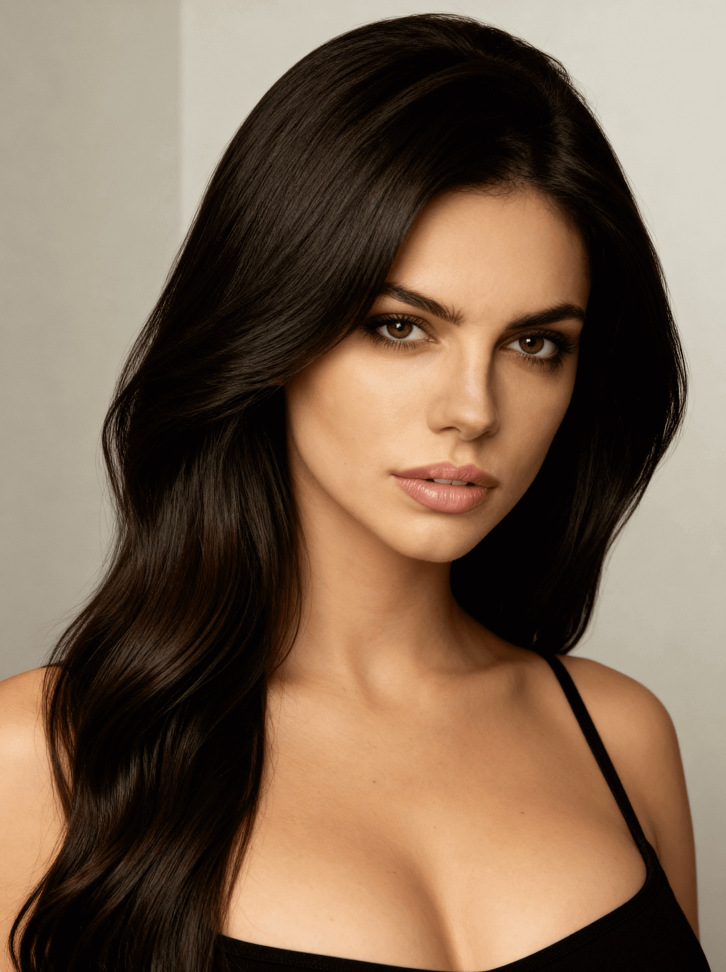 ai hairstyle changer form woman mockup with new haircut | HubVanta AI