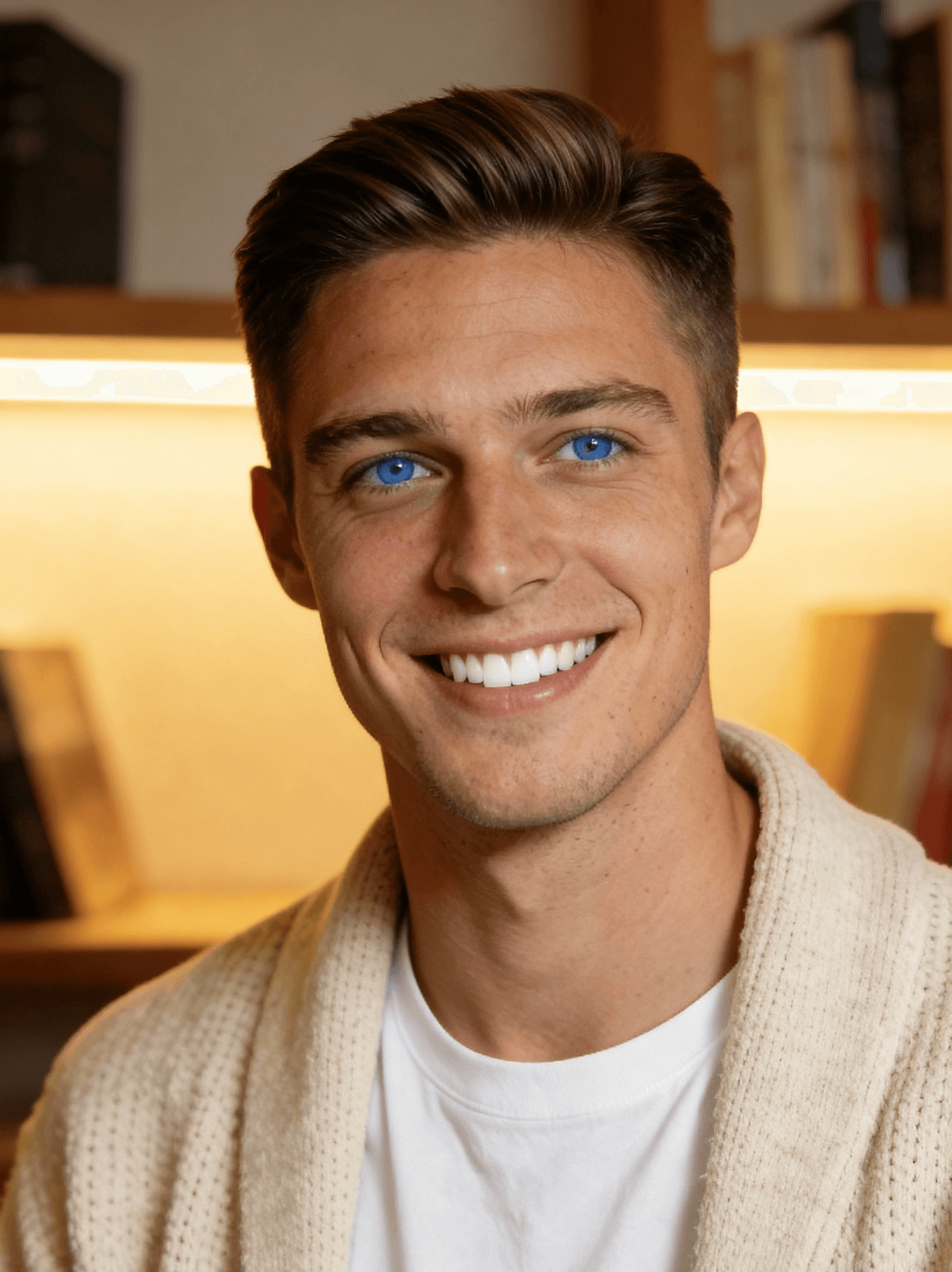 ai hairstyle changer form man with new haircut | HubVanta AI